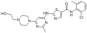Dasatinib CAS#: 302962-49-8