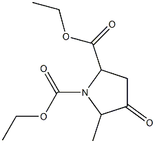 Diethyl 5-Methyl-4-oxopyrrolidine-1,2-dicarboxylate CAS#: 2764-37-6