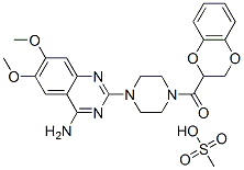 Doxazosina mesilato CAS #: 77883-43-3