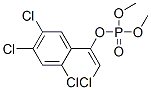 (E)-2-Chloro-1-(2,4,5-trichlorophenyl)ethenylphosphoric acid dimethyl ester CAS#: 22350-76-1