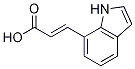 (E)-3-(1H-indol-7-yl)acrylic acid CAS#: 288371-43-7