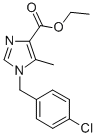 ETHYL 1-(4-CHLOROBENZYL)-5-METHYLIMIDAZOLE-4-CARBOXYLATE CAS#: 208753-36-0