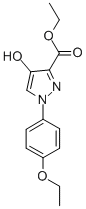 ETHYL 1-(4-ETHOXYPHENYL)-4-HYDROXY-1H-PYRAZOLE-3-CARBOXYLATE CAS#: 26502-58-9
