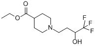 ETHYL 1-(4,4,4-TRIFLUORO-3-HYDROXYBUTYL)PIPERIDINE-4-CARBOXYLATE CAS#: 215657-77-5