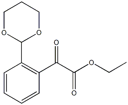 ETHYL 2-(1,3-DIOXAN-2-YL)BENZOYLFORMATE CAS#: 208196-15-0