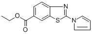 ETHYL 2-(1H-PYRROL-1-YL)-1,3-BENZOTHIAZOLE-6-CARBOXYLATE CAS#: 289651-81-6