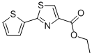 ETHYL 2-(2-THIENYL)-1,3-THIAZOLE-4-CARBOXYLATE CAS#: 24043-97-8