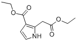 ETHYL 2-((ETHOXYCARBONYL)-METHYL)-1H-PYRROLE-3-CARBOXYLATE CAS#: 25472-44-0