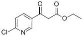 ETHYL 3-(6-CHLORO-3-PYRIDYL)-3-OXOPROPANOATE CAS#: 216317-64-5