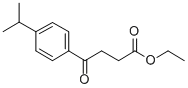 ETHYL 4-(4-ISOPROPYLPHENYL)-4-OXOBUTYRATE CAS#: 26803-60-1