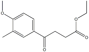 ETHYL 4-(4-METHOXY-3-METHYLPHENYL)-4-OXOBUTANOATE CAS#: 2954-68-9