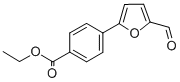 ETHYL 4-(5-FORMYL-2-FURYL)BENZOATE CAS#: 19247-87-1