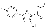 ETHYL 4-HYDROXY-2-(4-METHYLPHENYL)-1,3-THIAZOLE-5-CARBOXYLATE CAS#: 263016-18-8