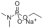 ETHYL HYDROGEN DIMETHYLAMIDOPHOSPHATE, SODIUM SALT CAS#: 2632-86-2