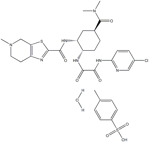 Edoxaban (tosylate Monohydrate) CAS#: 1229194-11-9