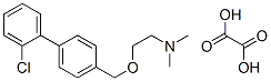 Ethanamine, 2-((2'-chloro(1,1'-biphenyl)-4-yl)methoxy)-N,N-dimethyl-, ethanedioate CAS#: 109523-88-8