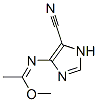 Ethanimidic acid, N-(5-cyano-1H-imidazol-4-yl)-, methyl ester (9CI) CAS#: 246031-39-0