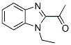 Ethanone, 1-(1-ethyl-1H-benzimidazol-2-yl)- (9CI) CAS#: 243668-26-0