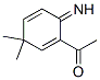 Ethanone, 1-(6-imino-3,3-dimethyl-1,4-cyclohexadien-1-yl)- (9CI) CAS#: 204390-36-3