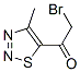 Ethanone, 2-bromo-1-(4-methyl-1,2,3-thiadiazol-5-yl)- (9CI) CAS#: 231297-65-7