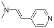 Ethenamine, N,N-dimethyl-2-(4-pyridinyl)-, (1E)- (9CI) CAS#: 263359-20-2