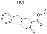 Ethyl 1-benzyl-4-oxo-3-piperidinecarboxylate hydrochloride CAS#: 1454-53-1