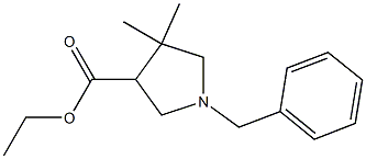 Ethyl 1-benzyl-4,4-diMethylpyrrolidine-3-carboxylate CAS#: 261896-28-0