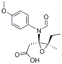 Ethyl 2-((2R,3S)-N-(4-methoxyphenyl)-3-methyloxirane-2-carboxamido)acetate CAS#: 203790-61-8