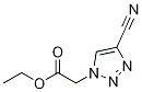Ethyl 2-(4-cyano-1H-1,2,3-triazol-1-yl)acetate CAS#: 202003-10-9