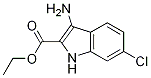 Ethyl 3-amino-6-chloro-1H-indole-2-carboxylate CAS#: 210571-49-6