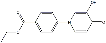 Ethyl 4-(3-hydroxy-4-oxopyridin-1(4H)-yl)benzoate CAS#: 25437-98-3