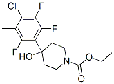 Ethyl4-(4-chloro-a,a,a-trifluoro-m-tolylo)-4-hxdroxy-1-piperidinecarbxylate CAS#: 26111-66-0