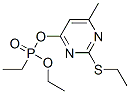Ethylphosphonic acid ethyl 2-(ethylthio)-6-methyl-4-pyrimidinyl ester CAS#: 25537-46-6