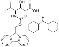 FMOC-(3S,4S)-4-AMINO-3-HYDROXY-5-METHYL-HEXANOIC ACID DCHA CAS#: 204316-10-9