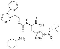 FMOC-D-HIS(BOC)-OH CHA CAS#: 210755-31-0