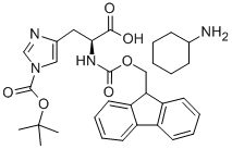 FMOC-L-HIS(BOC)-OH DCHA CAS#: 210820-99-8