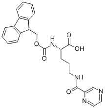 FMOC-ORN(PYRAZINYLCARBONYL)-OH CAS#: 201046-61-9
