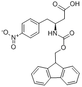 FMOC- (S) -3-AMINO-4- (4-NITRO-PENİL) -BUTİNRİK ASİT CAS #: 270062-88-9