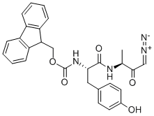 FMOC-TYR-ALA-DIAZOMETHYLKETONE CAS#: 205763-22-0