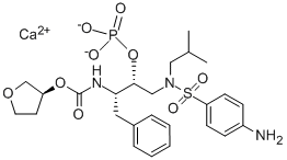 Fosamprenavir calcium CAS#: 226700-81-8