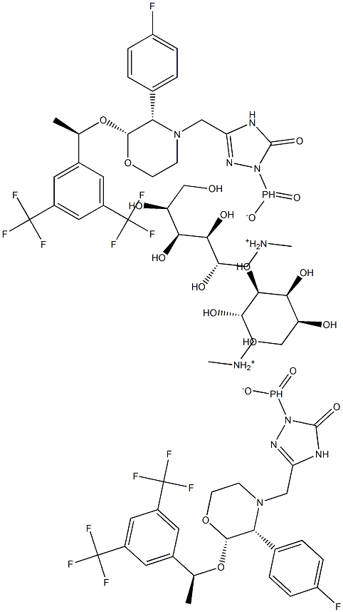 Fosaprepitant dimeglumine CAS#: 265121-04-8
