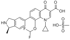 GARENOXACIN MESYLATE CAS#: 223652-82-2