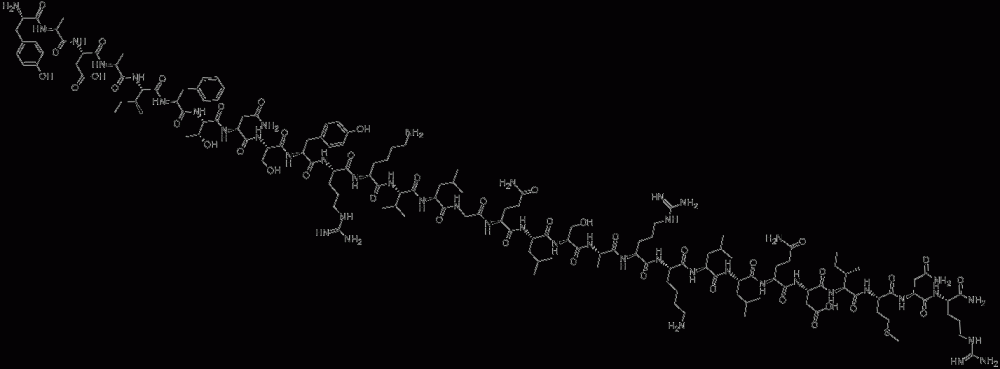 GROWTH HORMONE RELEASING FACTOR 1-29*AMIDE, BOVINE CAS#: 112898-04-1