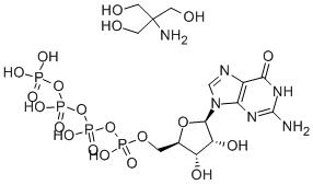 GUANOSINE 5'-TETRAPHOSPHATE TRIS SALT CAS#: 103213-27-0