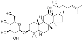 जिनसैनोइड Rh2 CAS #: 78214-33-2