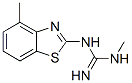 Guanidine, 1-methyl-3-(4-methyl-2-benzothiazolyl)- (8CI) CAS#: 25039-64-9