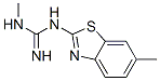 Guanidine, 1-methyl-3-(6-methyl-2-benzothiazolyl)- (8CI) CAS#: 25039-66-1