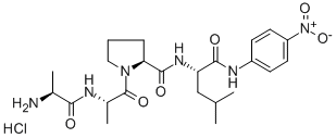 H-ALA-ALA-PRO-LEU-PNA HCL CAS#: 201732-32-3