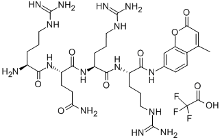 H-ARG-GLN-ARG-ARG-AMC TRIFLUOROACETATE SALT CAS#: 243466-39-9