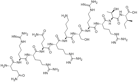 H-GLN-ARG-ARG-GLN-ARG-LYS-SER-ARG-ARG-THR-ILE-OH CAS#: 102579-44-2
